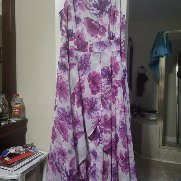 Jessica London Purple Maxi Dress - Picture 1 of 3